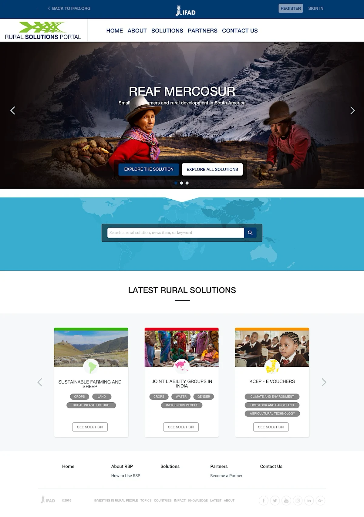 IFAD Portal Home
